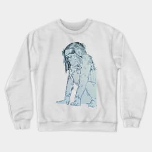 The weeping monkey Crewneck Sweatshirt